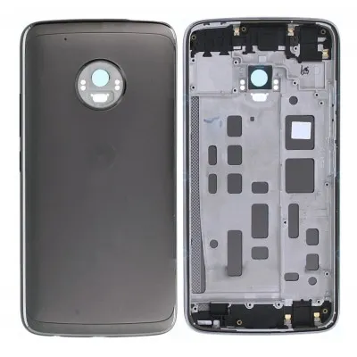 Back Panel Cover for Moto G5 Plus 32GB - Black by Sparestream