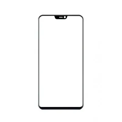 Front Glass for Vivo Z3x - Black by Sparestream