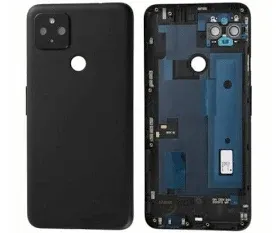 Back Panel Cover for Google Pixel 4A 5G Black by Sparestream