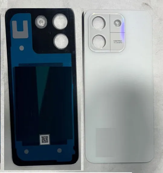 Back Panel Cover for Lava Yuva Star - White by Sparestream
