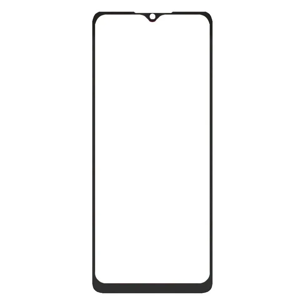 Front Glass Lens Lava Yuva 5G Black by Sparestream