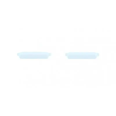 Volume Side Button Outer for Tecno Camon 16 White - Plastic Key by Sparestream