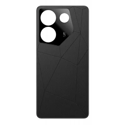 Back Panel Cover for Tecno Camon 20 Pro 5G - Black by Sparestream