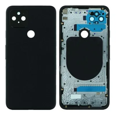 Back Panel Cover for Google Pixel 5 - Black by Sparestream
