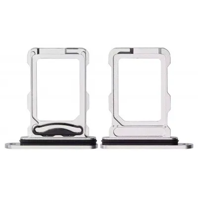 SIM Card Holder Tray for Apple iPhone 16 Pro Max - White by Sparestream