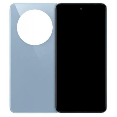 Back Panel Cover for Lava Agni 2 5G -Blue by Sparestream