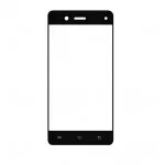 Front Glass Lens for Lava Iris 702 - Black by Sparestream