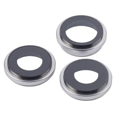 Camera Lens Glass with Frame for Apple iPhone 16 Pro Max White by Sparestream