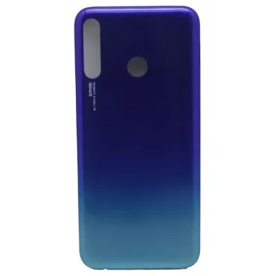 Back Panel Cover for Tecno Spark 4 - Blue By Sparestream