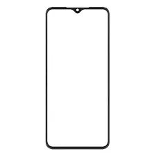 Front Glass Lens Lava Blaze 2 Black by Sparestream