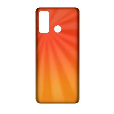 Back Panel Cover for Tecno Spark 5 - Orange By Sparestream