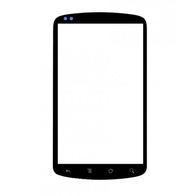 Front Glass for Google Nexus One - Black by Sparestream