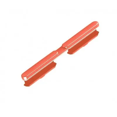 Volume Side Button Outer for Tecno Spark 6 Orange - Plastic Key by Sparestream