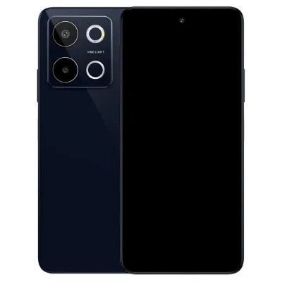 Back Panel Cover for Lava Blaze 3 5G - Black by Sparestream