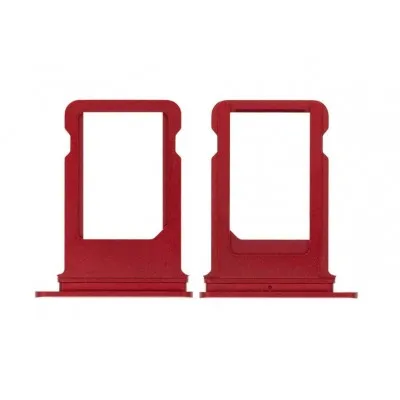SIM Card Holder Tray for Apple iPhone 8 Plus 256GB - Red By Sparestream