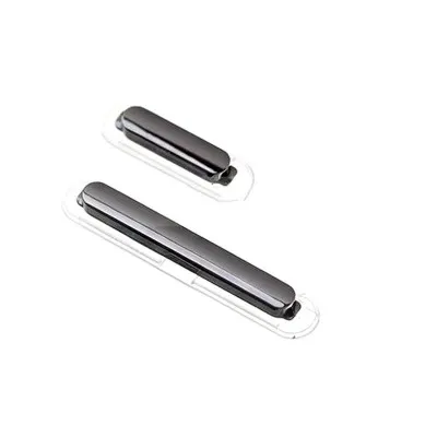 Volume Side Button Outer for Lava A52 Black - Plastic Key by Sparestream