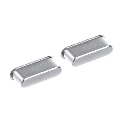 Volume Side Button Outer for Tecno Camon 18 White - Plastic Key By Sparestream