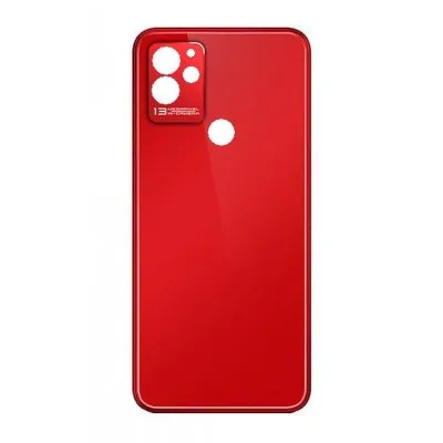 Back Panel Cover for Lava Blaze - Red by Sparestream