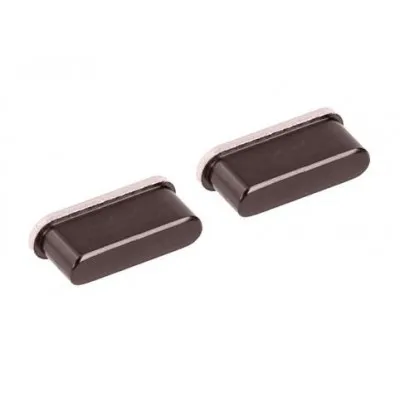 Volume Side Button Outer for Tecno Camon 18 Black - Plastic Key By Sparestream