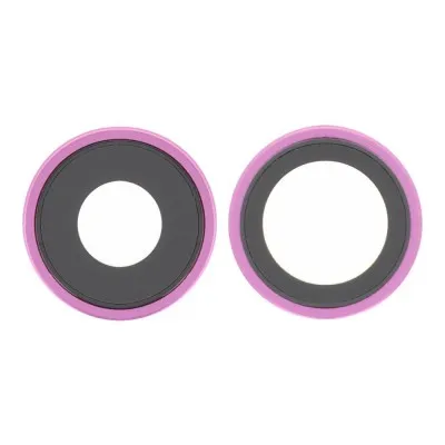 Camera Lens Glass with Frame for Apple iPhone 16 Plus Pink by7 Sparestream