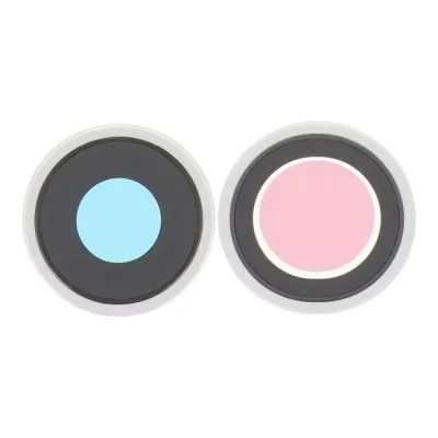 Camera Lens Glass with Frame for Apple iPhone 16 Plus White by Sparestream