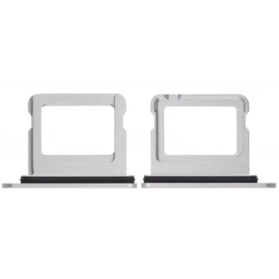 SIM Card Holder Tray for Apple iPhone 16 Plus - White by Sparestream