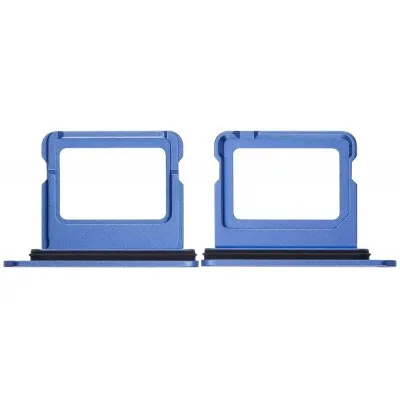 SIM Card Holder Tray for Apple iPhone 16 Plus - Blue