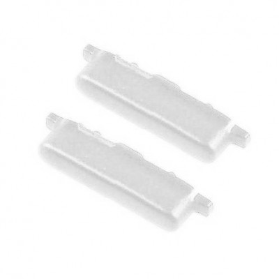 Volume Side Button Outer for Tecno Camon 30 5G White - Plastic Key by Sparestream