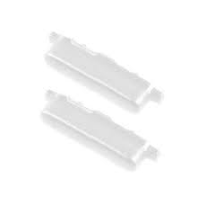 Volume Side Button Outer for Tecno Pop 5 White - Plastic Key by Sparestream