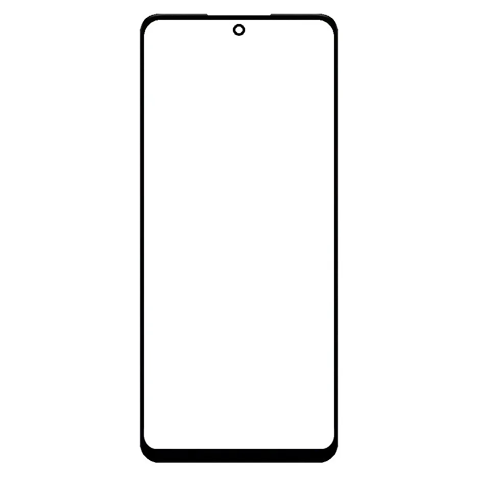 Front Glass for Tecno Pop 8 White by Sparestream