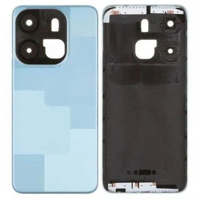 Back Panel Cover for Tecno Pop 7 - Blue by Sparestream