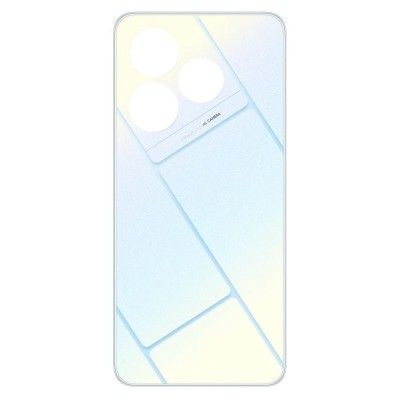 Back Panel Cover for Tecno Pop 8 - White by Sparestream