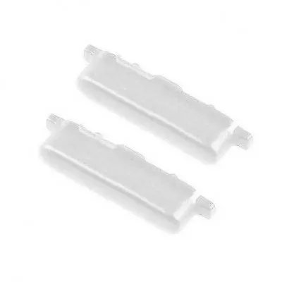 Volume Side Button Outer for Tecno Pop 9 5G White - Plastic Key by Sparestream