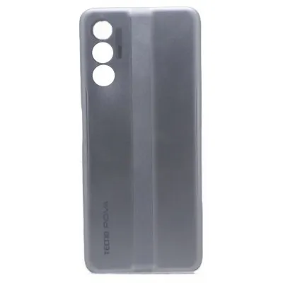 Back Panel Cover for Tecno Pova 3 - Black by Sparestream