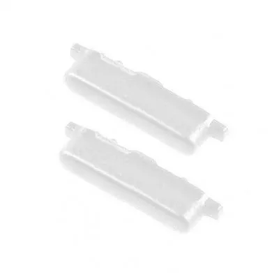 Volume Side Button Outer for Tecno Pova 3 White - Plastic Key by Sparestream