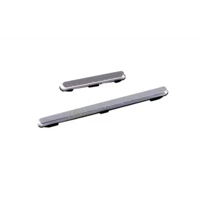 Volume Side Button Outer for Tecno Pova 6 Pro White - Plastic Key by Sparestream