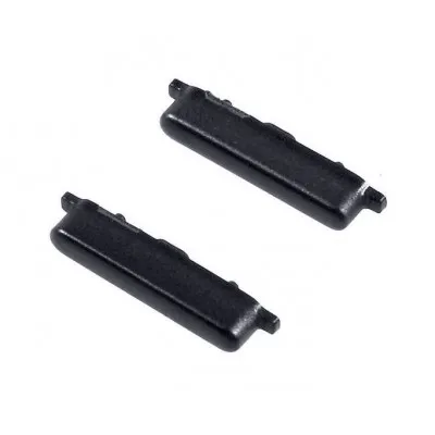Volume Side Button Outer for Tecno Spark 7T Black - Plastic Key by Sparestream