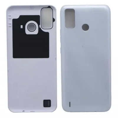 Back Panel Cover for Tecno Spark 6 Go - White by Sparestream
