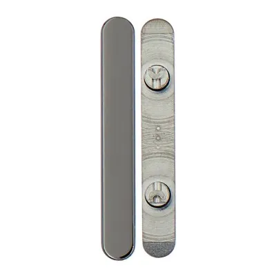 Power Button Outer for Apple iPhone 12 Pro Max Grey - Plastic On Off Switch By Sparestream