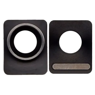 Camera Lens Glass with Frame for Apple iPhone 4s White by Sparestream