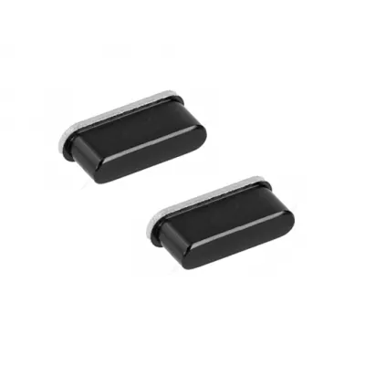 Volume Side Button Outer for Tecno Spark 8 Pro Black - Plastic Key by Sparestream