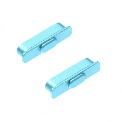 Volume Side Button Outer for Tecno Spark 7 Blue - Plastic Key by Sparestream