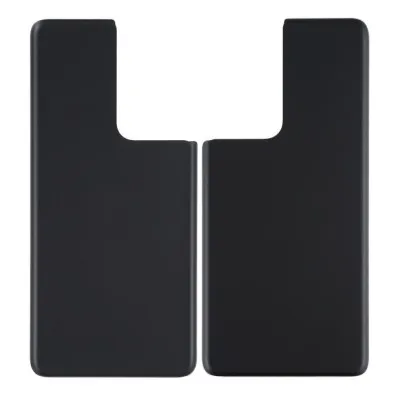 Back Panel Cover for Samsung Galaxy S21 Ultra - Black by Sparestream