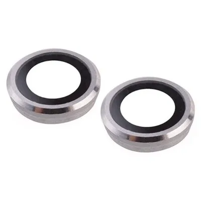 Camera Lens Glass with Frame for Apple iPhone 6 Silver By Sparestream