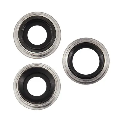 Camera Lens Glass with Frame for Apple iPhone 11 Pro Max White By Sparestream