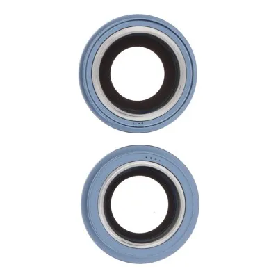 Camera Lens Glass with Frame for Apple iPhone 15 Plus Blue by Sparestream