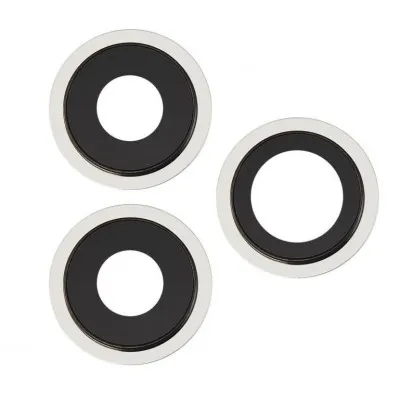 Camera Lens Glass with Frame for Apple iPhone 11 Pro White By Sparestream