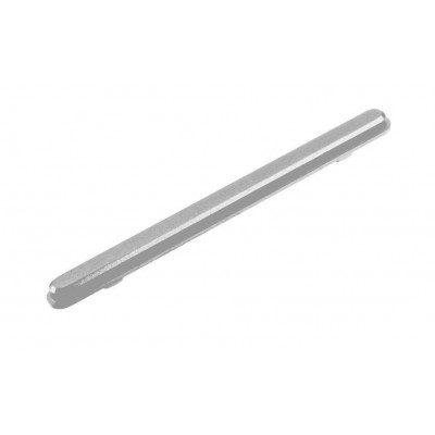 Volume Side Button Outer for Lenovo K6 Note K53a48 White - Plastic Key by Sparestream
