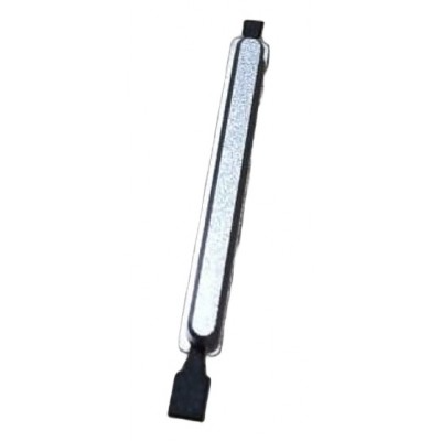 Volume Side Button Outer for Lenovo K8 Note White - Plastic Key by Sparestream