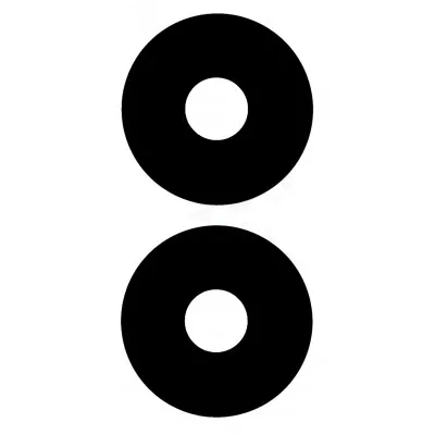 Camera Lens for Xiaomi Poco M6 5G Black by Sparestream